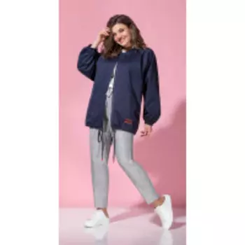 Куртка Anna Majewska-M-1350 В цвете: Синий; Размеры: 56,58,54