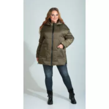 Куртка Диамант-1540 В цвете: Зеленый; Размеры: 56,58