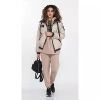 Куртка DOGGI-6308/2 В цвете: Бежевый; Размеры: 46,48,44