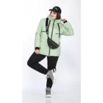 Куртка Lady Secret-6310/4 В цвете: Зеленый; Размеры: 56,52,54