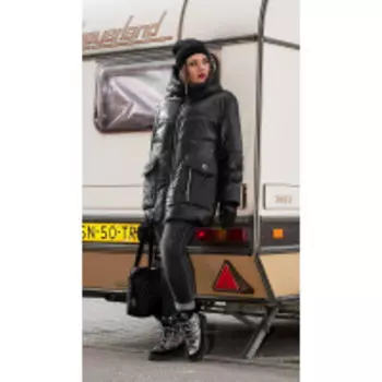 Куртка Lady Secret-7273/2 В цвете: Черный; Размеры: 56,58,60