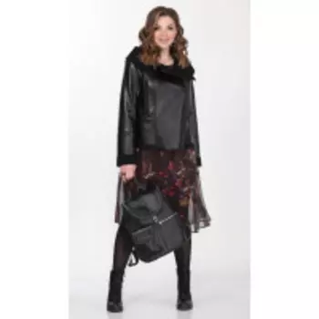 Куртка Matini-21445 В цвете: Черный; Размеры: 56,52,46,48