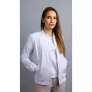 Куртка Mirolia-593 В цвете: Белый; Размеры: 56,58,50,52,46,48,54