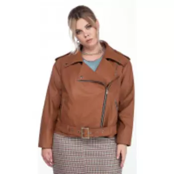 Куртка Pretty-1210/1 В цвете: Коричневый; Размеры: 56,58,60,62,64,66,50,52,54