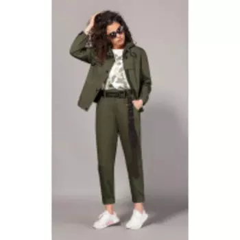 Куртка Сч@стье-7091-6-1Б В цвете: Зеленый; Размеры: 56,58,60,62