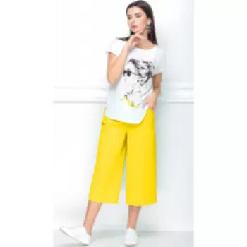 LeNata-21193/1 В цвете: Белый, Желтый; Размеры: 54