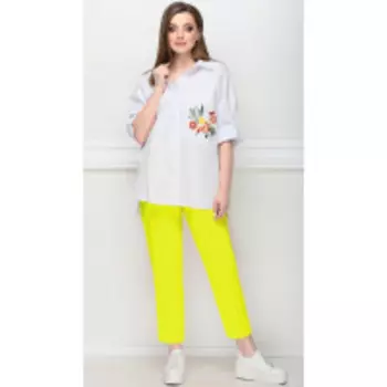 LeNata-21194 В цвете: Белый, Желтый; Размеры: 56,58,60,50,52,46,48,54,44