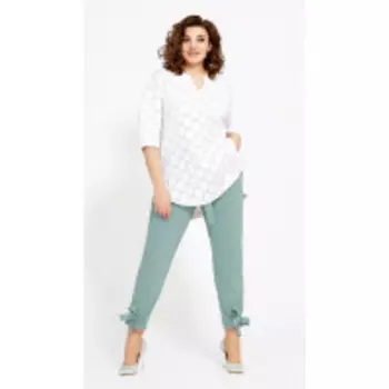 Мублиз-557/1 В цвете: Белый, Зеленый; Размеры: 50,52,48