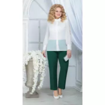 Ninele-5827/2 В цвете: Белый, Зеленый; Размеры: 56,58,60,62,50,52,48,54
