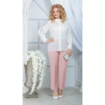 Ninele-5827/4 В цвете: Белый, Розовый; Размеры: 56,58,60,62,50,52,48,54