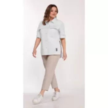 Olegran-3757/1 В цвете: Бежевый, Голубой; Размеры: 50