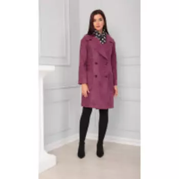 Пальто Anastasia-520/2 В цвете: Фиолетовый; Размеры: 56