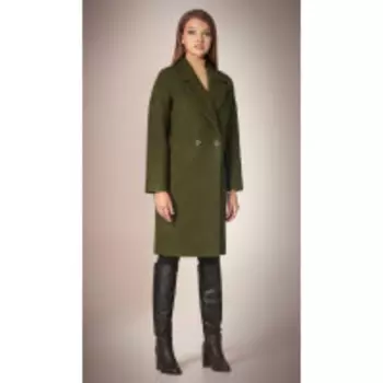 Пальто Andrea Fashion-AF-57/1 В цвете: Зеленый; Размеры: 50,46,48,44,42