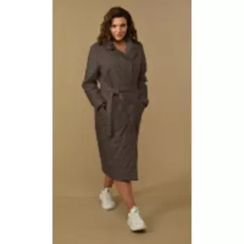 Пальто Диамант-1539/1 В цвете: Коричневый; Размеры: 50,46