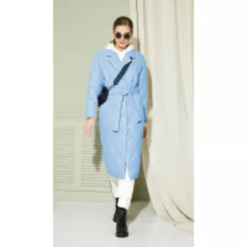 Пальто Gizart-7432с В цвете: Синий, Голубой; Размеры: 50,46,44