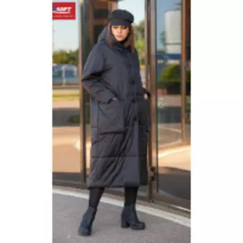 Пальто Lady Secret-6273 В цвете: Черный; Размеры: 52