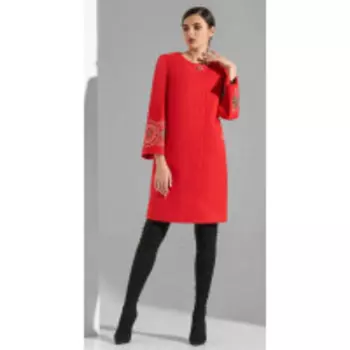 Пальто Lissana-3826/2 В цвете: Красный; Размеры: 52,54