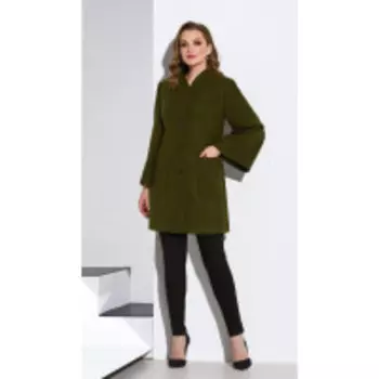 Пальто Lissana-4163 В цвете: Зеленый; Размеры: 50,52,54