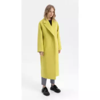 Пальто PiRS-2778/4 В цвете: Желтый; Размеры: 50,52,46,48,44,42,40