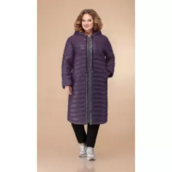 Пальто Svetlana Style-1461 В цвете: Фиолетовый; Размеры: 56,60,62,64,66,54
