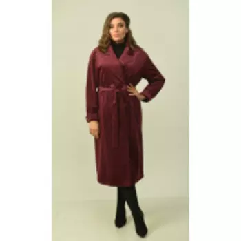 Плащ Диамант-1584 В цвете: Красный; Размеры: 56,50,52,46,48,54