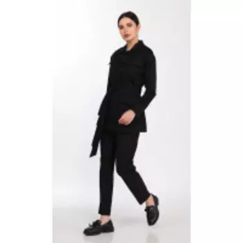 Плащ Foxy Fox-288 В цвете: Черный; Размеры: 50,52,46,48,54,44