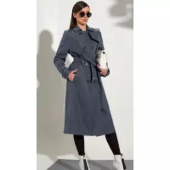 Плащ Golden Valley-7105 В цвете: Серый; Размеры: 50,52,46,48,44,42