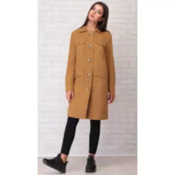 Плащ LIMO-10022 В цвете: Бежевый; Размеры: 46,48,44