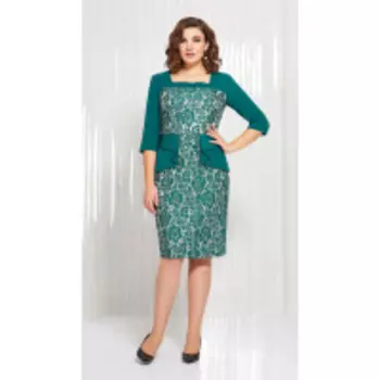Платье AGATTI-3549В В цвете: Зеленый; Размеры: 50,52,54