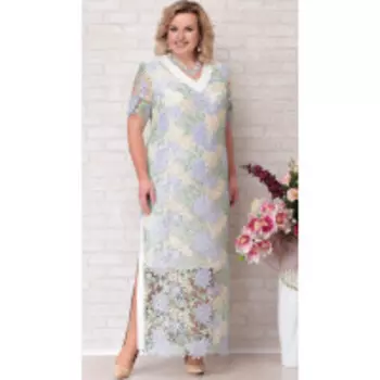 Платье Aira Style-687/2 В цвете: Разноцветный; Размеры: 58