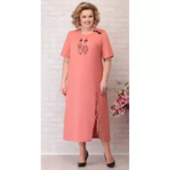 Платье Aira Style-753 В цвете: Розовый; Размеры: 56,58,54