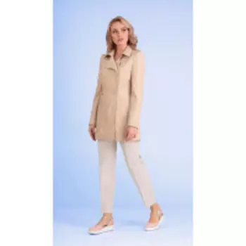 Платье Andrea Fashion-AF-108/2 В цвете: Бежевый; Размеры: 50,46,48