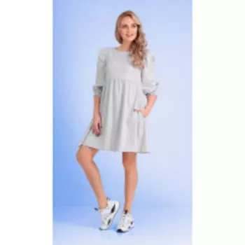 Платье Andrea Fashion-AF-112/1 В цвете: Серый; Размеры: 46,48,44,42