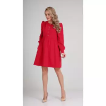 Платье Andrea Fashion-AF-117/1 В цвете: Красный; Размеры: 46,48,44