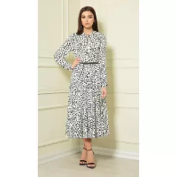 Платье Andrea Fashion-AF-123/1 В цвете: Белый; Размеры: 50,46,48