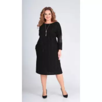 Платье Andrea Style-00235 В цвете: Черный; Размеры: 52,54