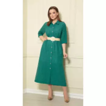 Платье Andrea Style-0368 В цвете: Зеленый; Размеры: 56,58,52,54