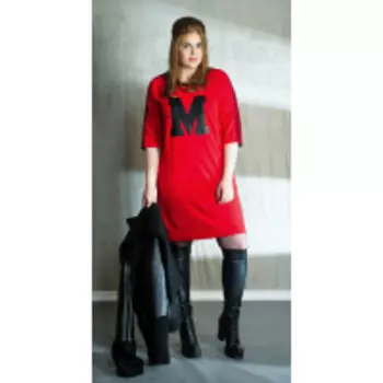 Платье Anna Majewska-1051 В цвете: Красный; Размеры: 50