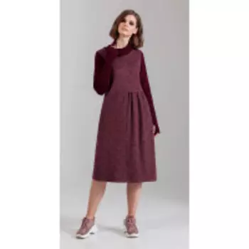 Платье Anna Majewska-1183 В цвете: Красный; Размеры: 50,52