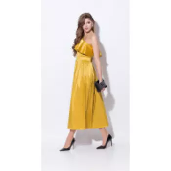 Платье Anna Majewska-1318 Dijon В цвете: Желтый; Размеры: 46,48,44,42