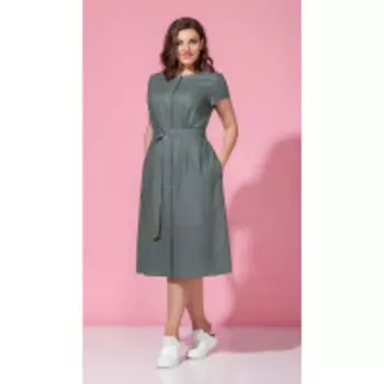 Платье Anna Majewska-1336 В цвете: Зеленый; Размеры: 54