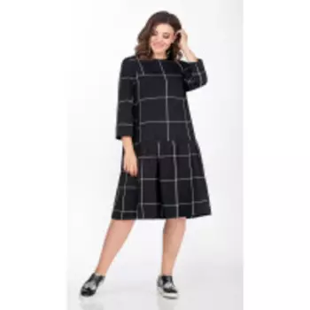 Платье Anna Majewska-1414 В цвете: Черный; Размеры: 50,48