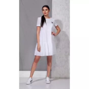 Платье Beautiful&amp;Free-3031/2 В цвете: Белый; Размеры: 46,48,44,42