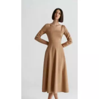 Платье Beauty-3353 В цвете: Бежевый; Размеры: 44