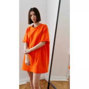 Платье Beauty-3354 В цвете: Оранжевый; Размеры: 46,44,42