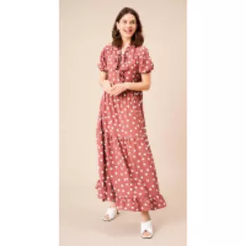 Платье Beauty-3593 В цвете: Красный; Размеры: 46,44,42