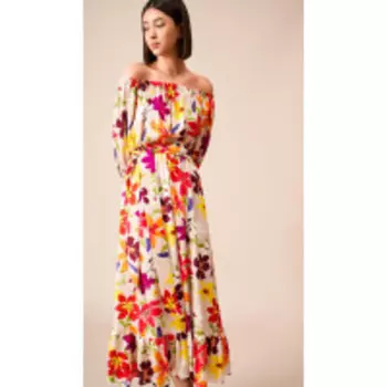 Платье Beauty-3623 В цвете: Разноцветный; Размеры: 44,42