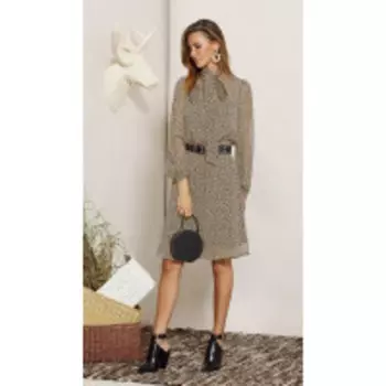 Платье Buter-2080/1 В цвете: Зеленый; Размеры: 50,52,46,48,54,44