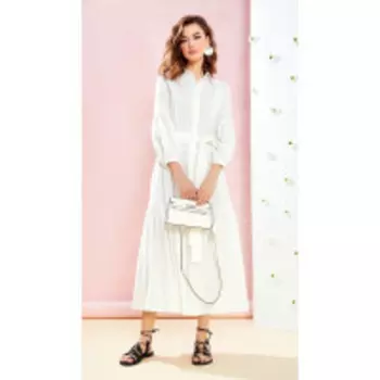 Платье Buter-2175 В цвете: Белый; Размеры: 50,52,46,48,44,42