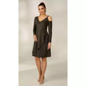 Платье Condra-10122/2 В цвете: Зеленый; Размеры: 50,46,48,44,42